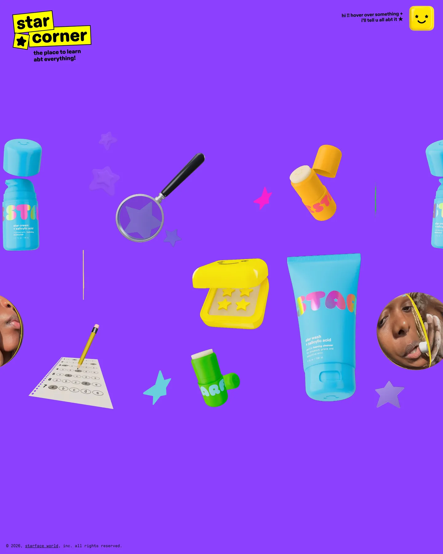 Starface Star Corner design, captured August 2026