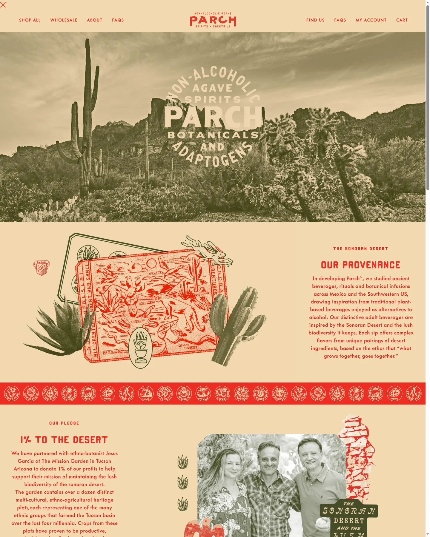 Parch A Brief History of Parch™ design, captured September 2026