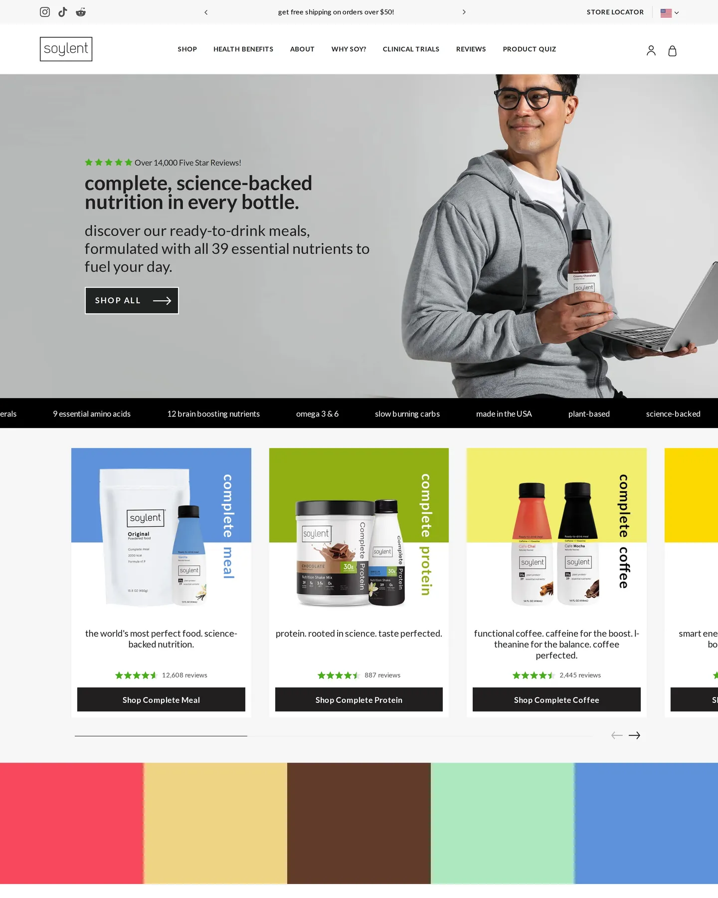 Soylent Homepage