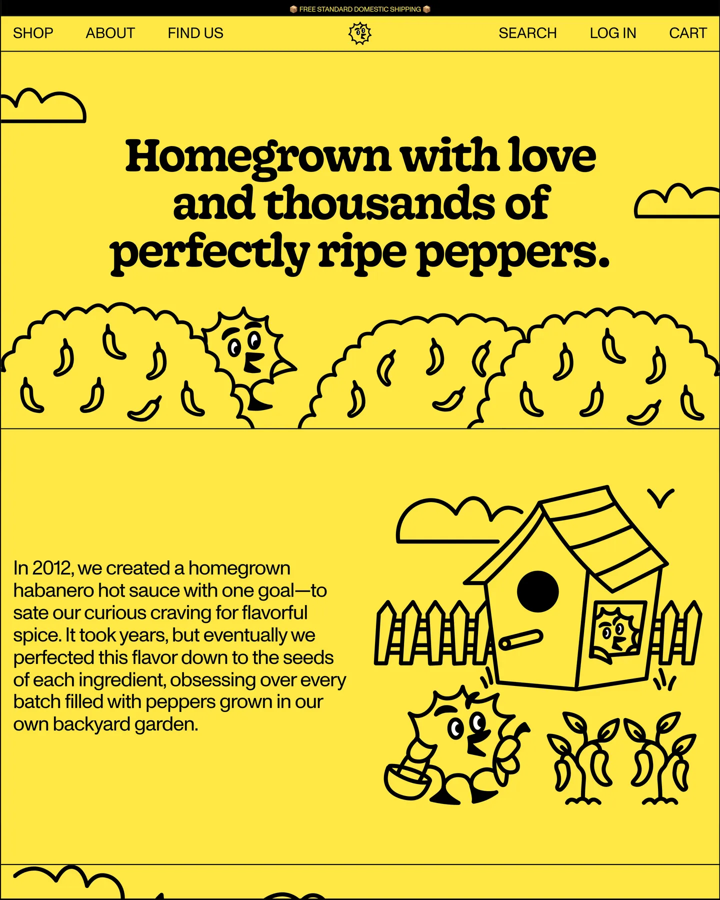 Yellowbird About design, captured September 2026