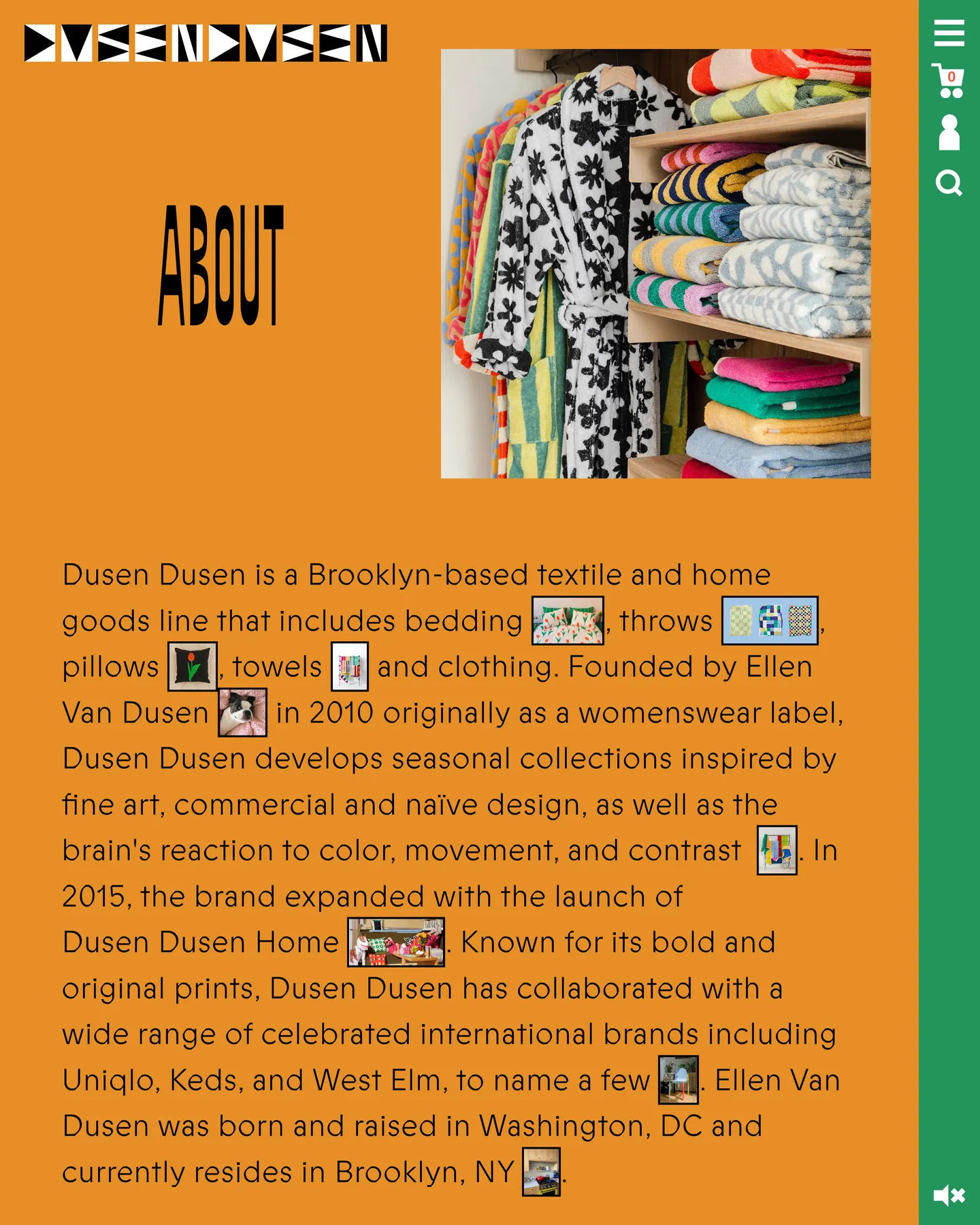 Dusen Dusen About Us design, captured September 2026